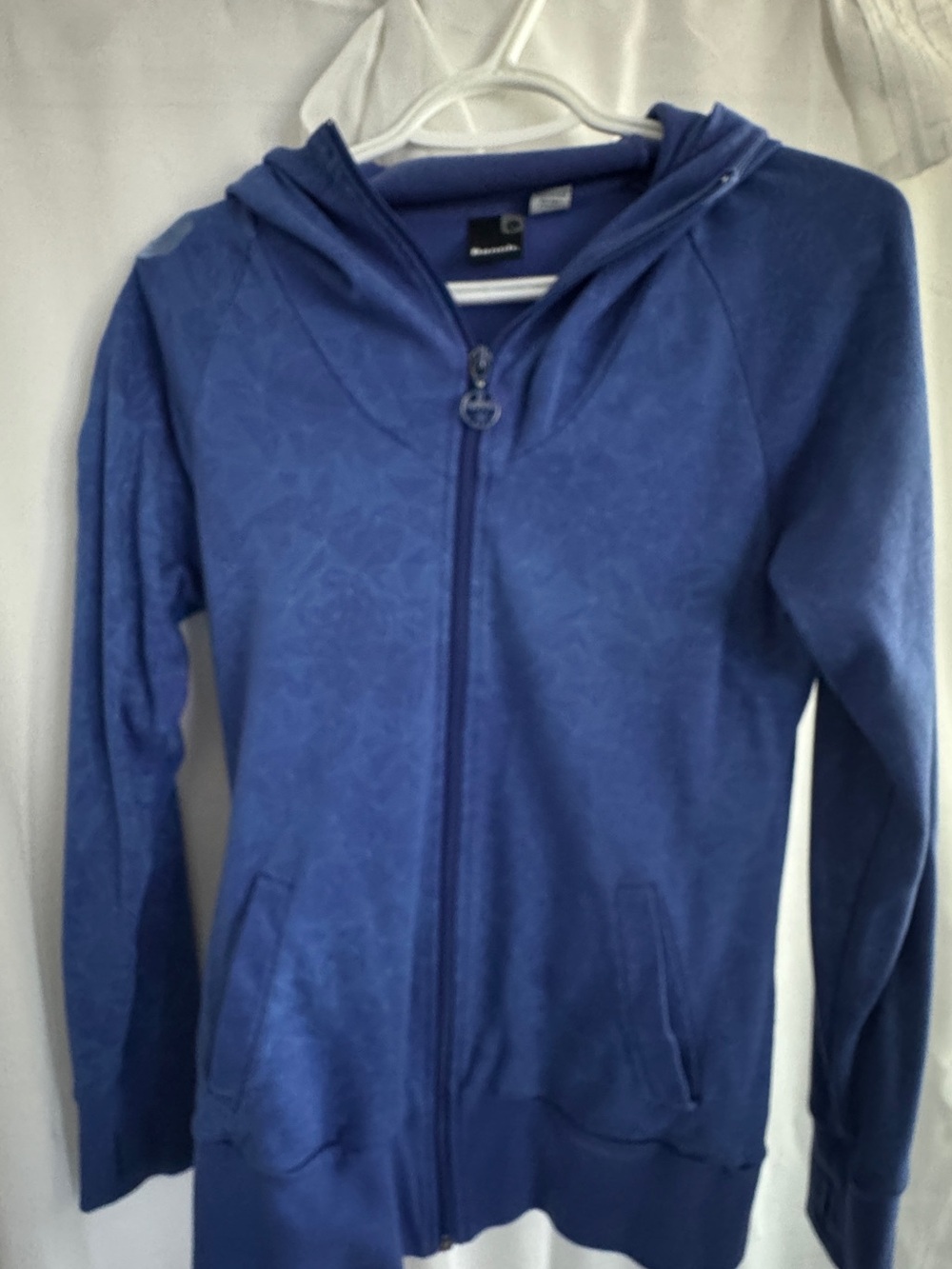 Bench Blue Zip-Up Hoodie